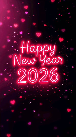 happy new year GIF love