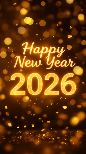 Happy new year gif stickers for whatsapp