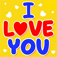i love you animated