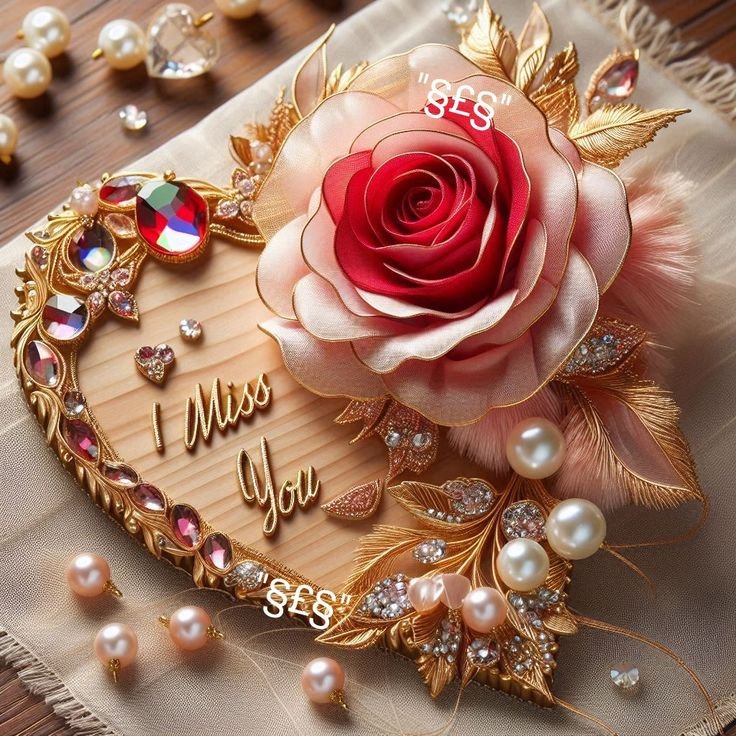 I miss you cute photo for girlfriend