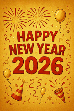 new year wishes GIF 2026