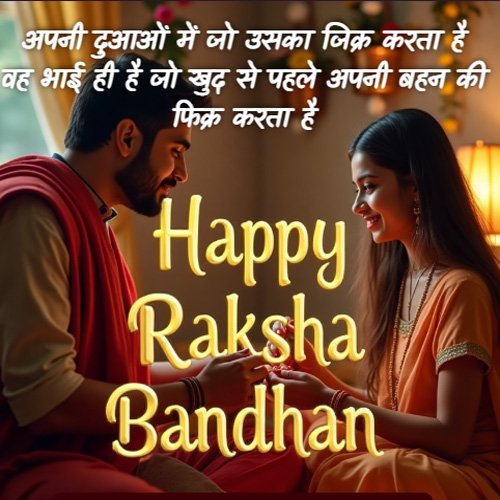 heart touching raksha bandhan quotes in hindi
