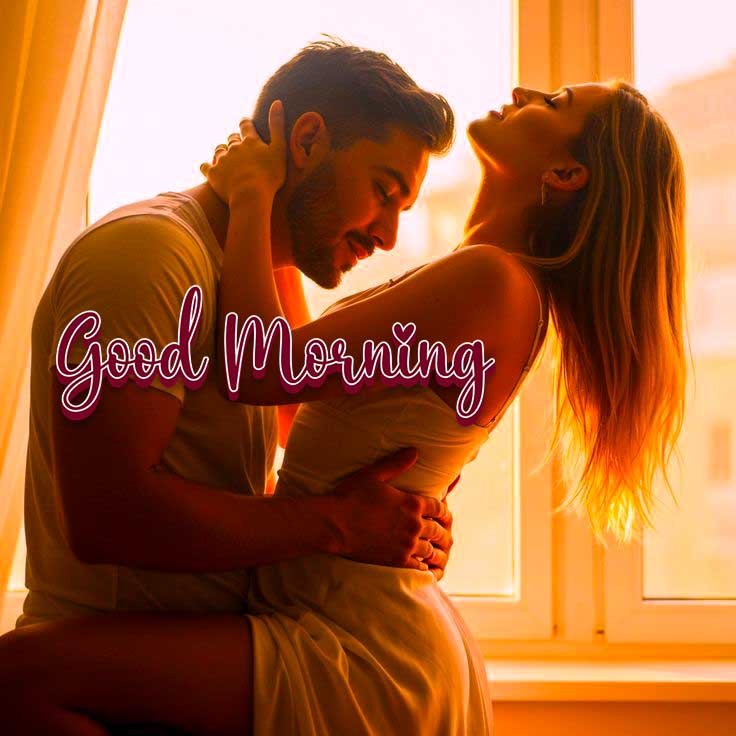 hot and romantic good morning images