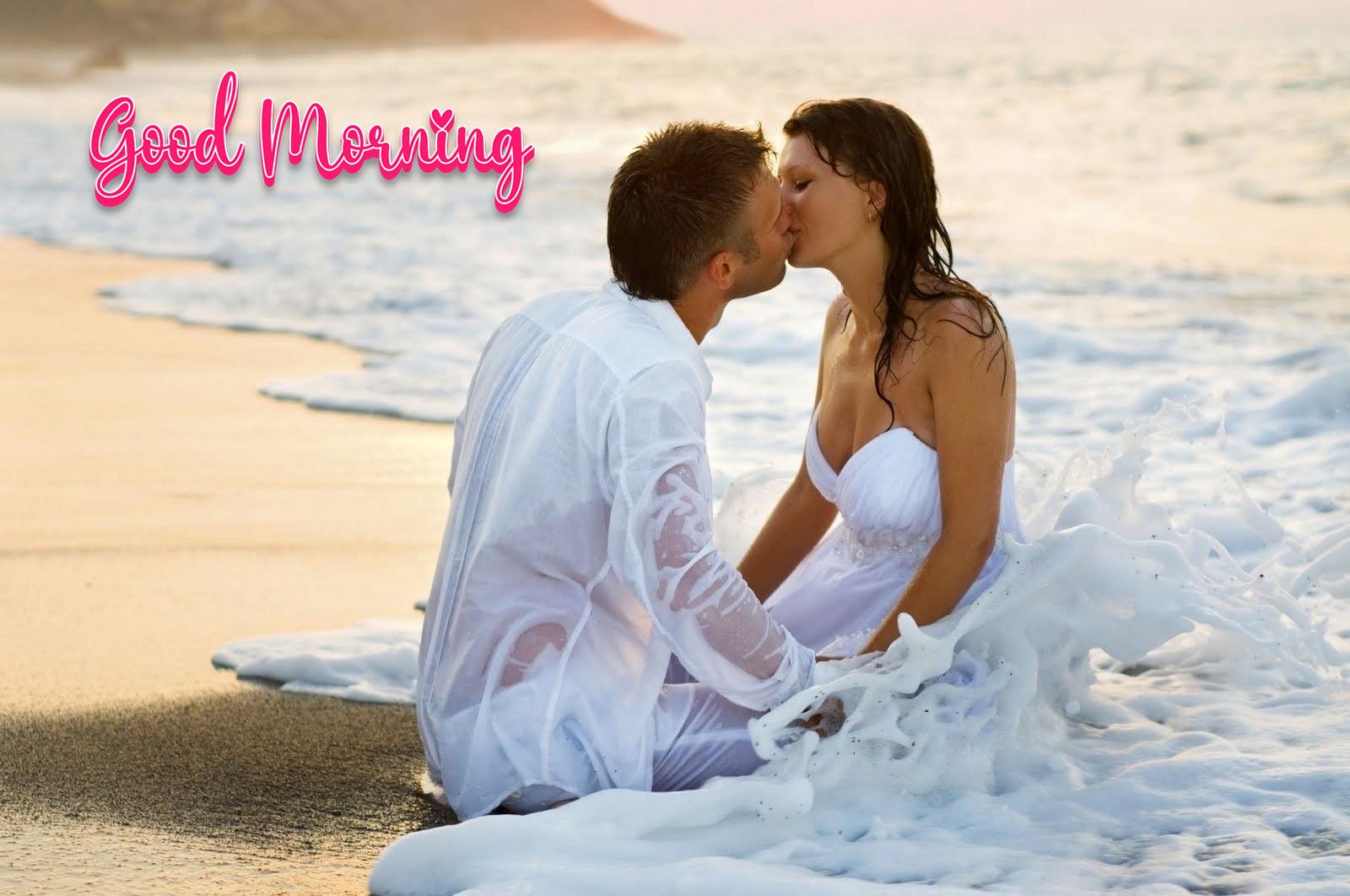 good morning hot kiss images i love you